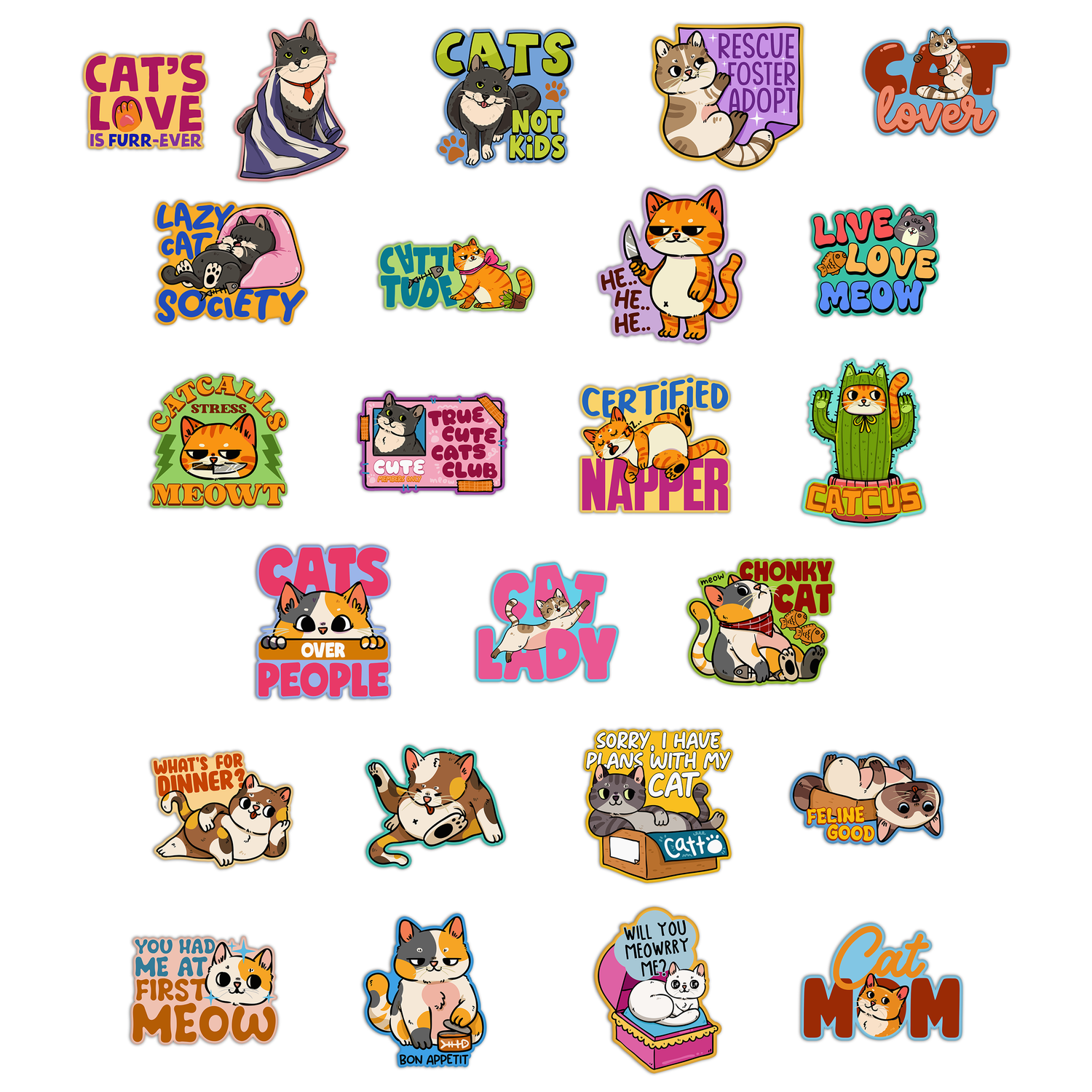 Cat Stickers