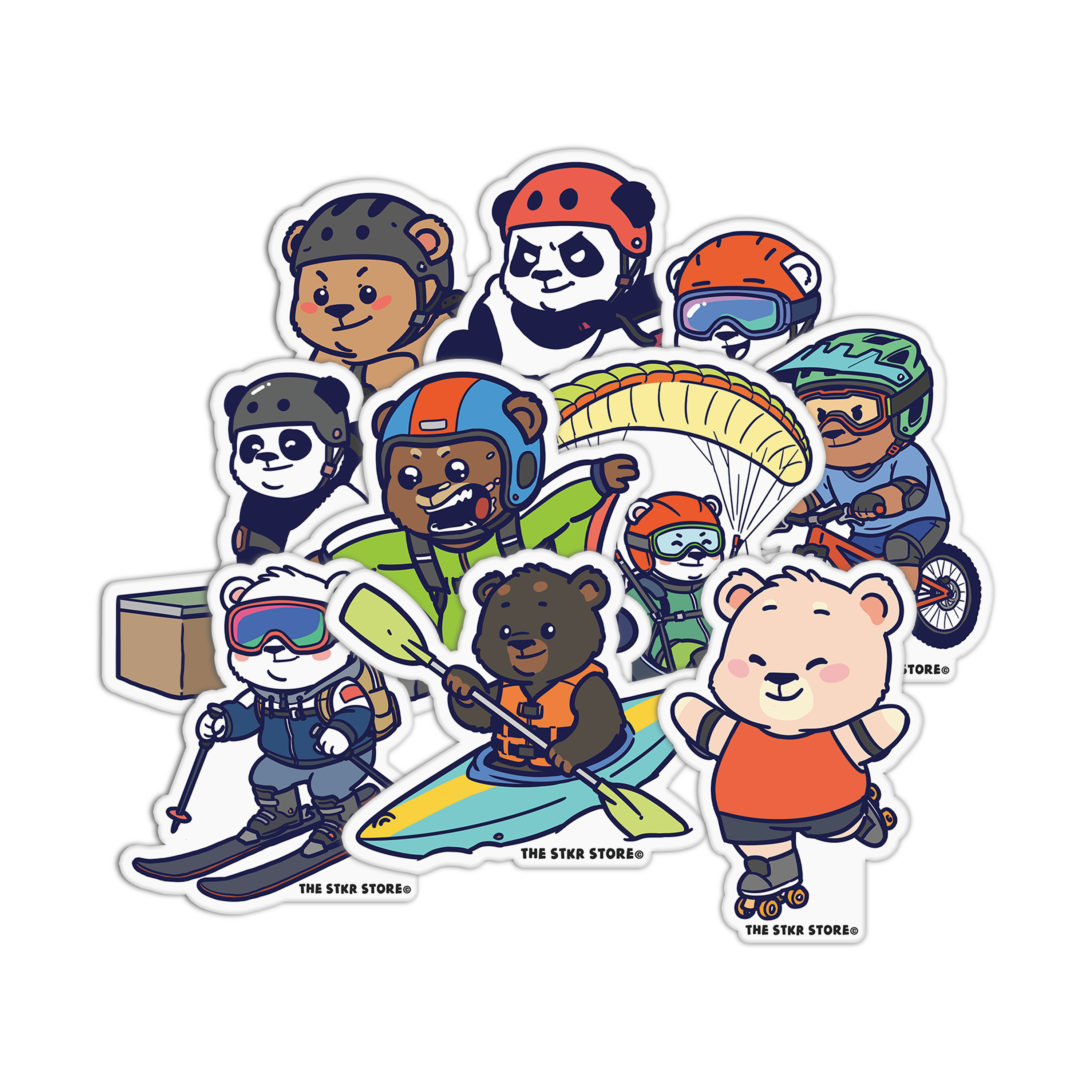 Extreme Bear Stickers – The Stkr Store