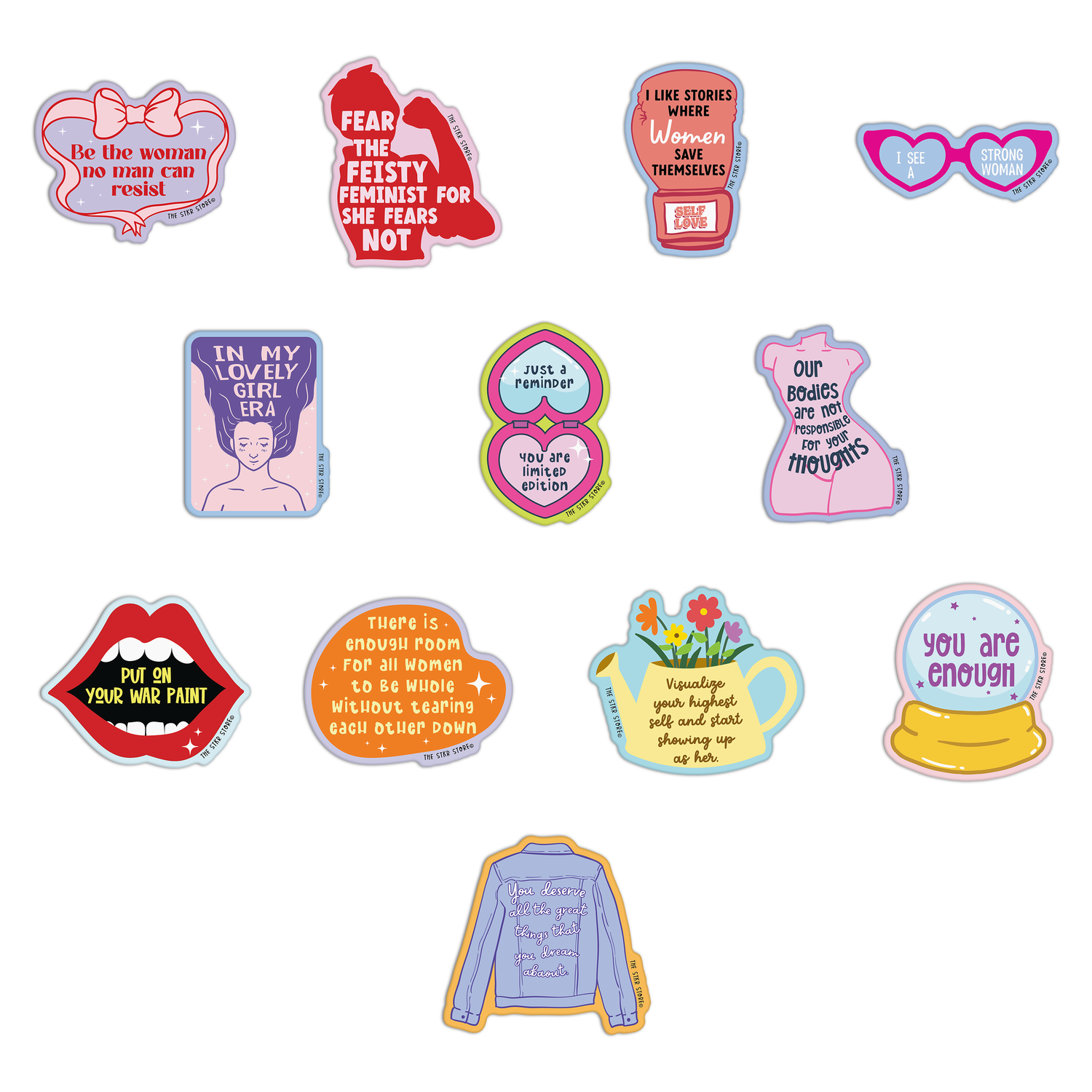 Feminine Collection Stickers