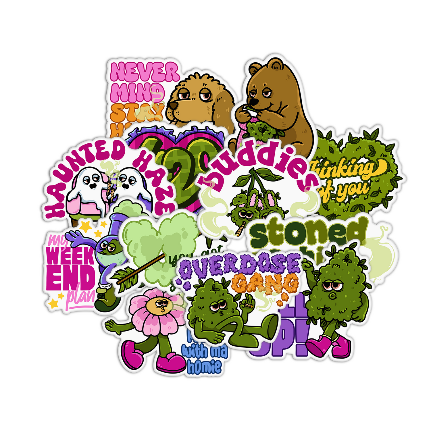 Canna Series Stickers