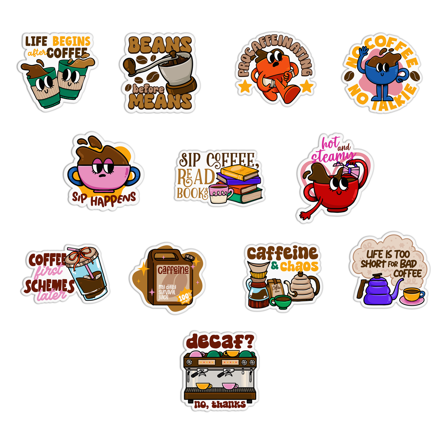 Coffee Stickers
