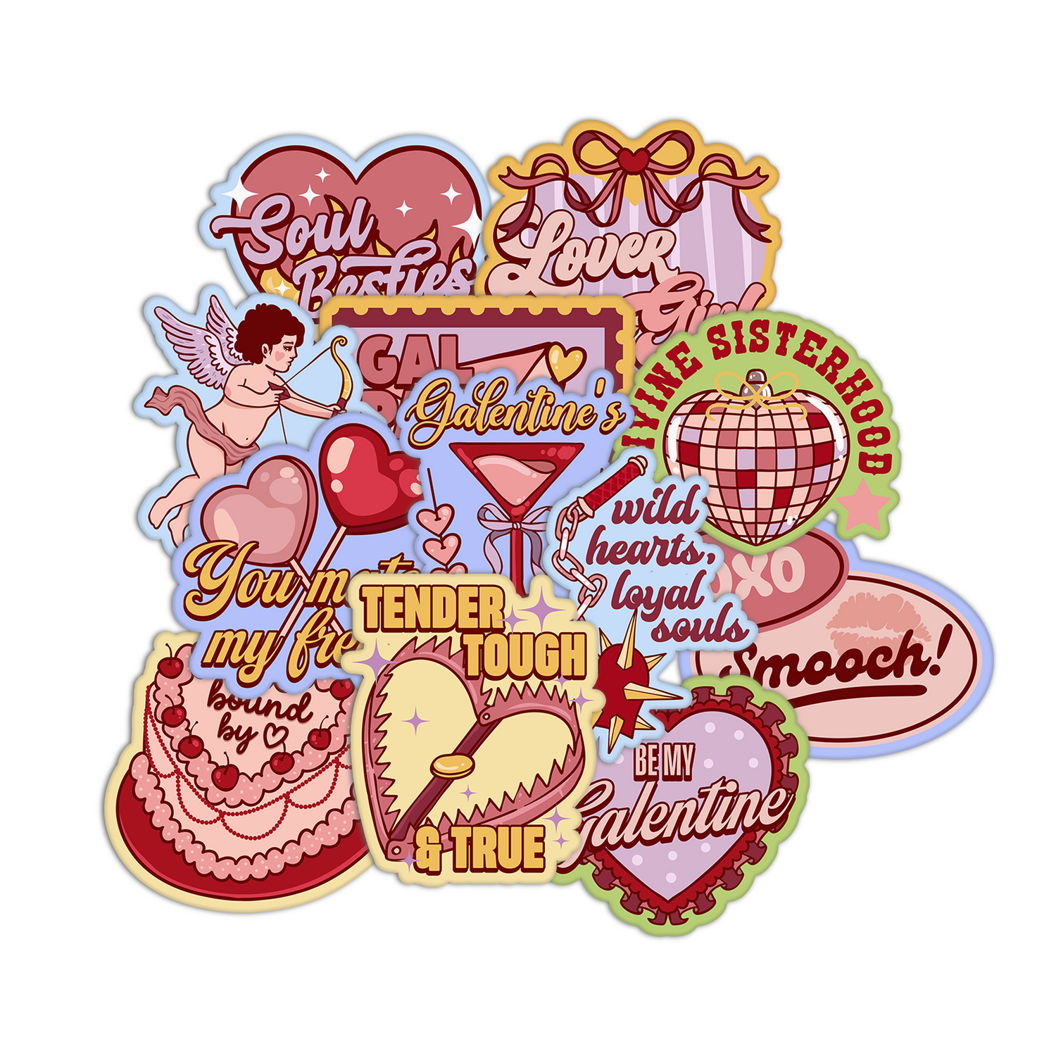 Galentine's Sticker Collection