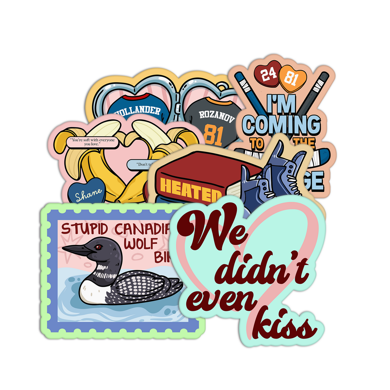 Heated Rivalry Stickers