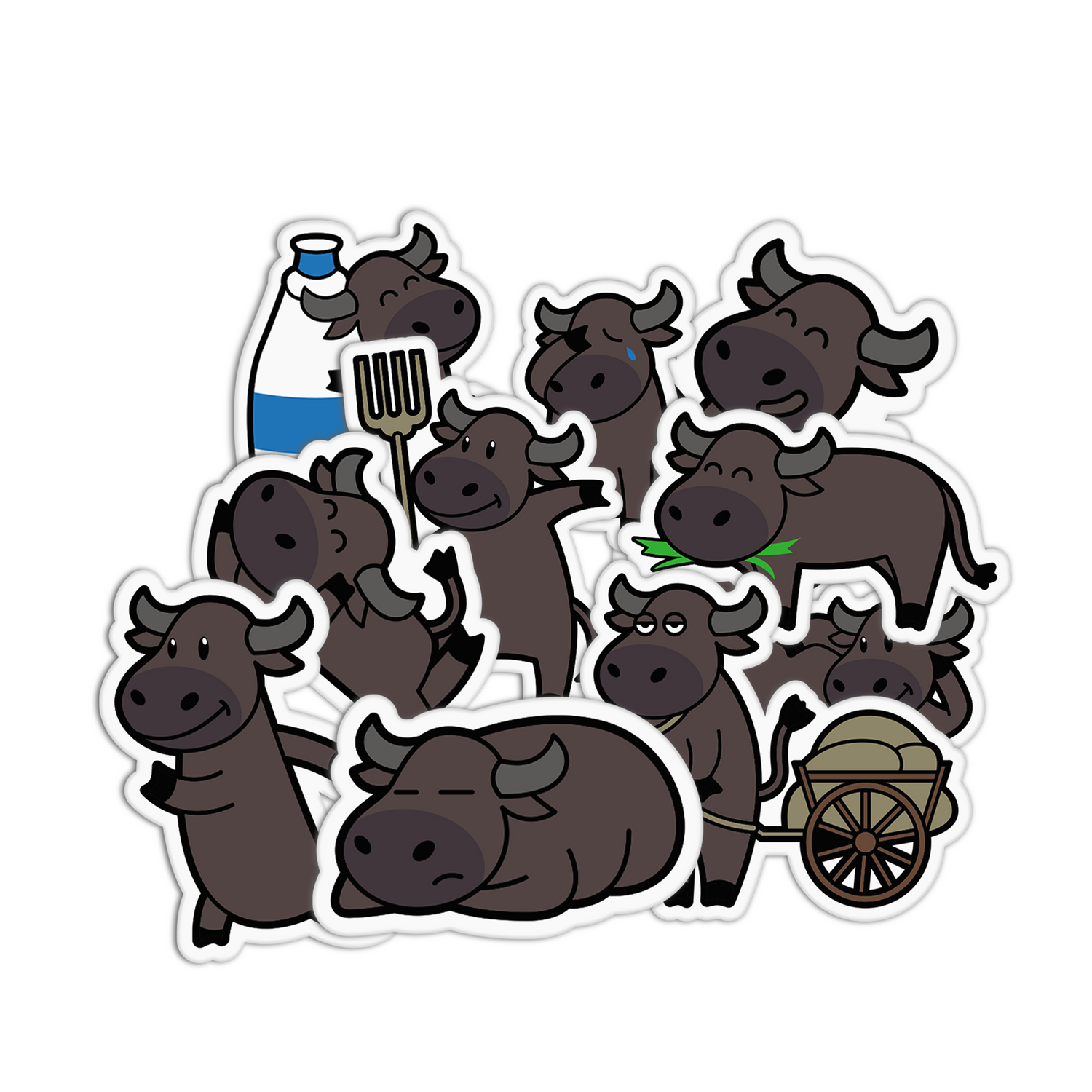 Life Chill Carabao Stickers