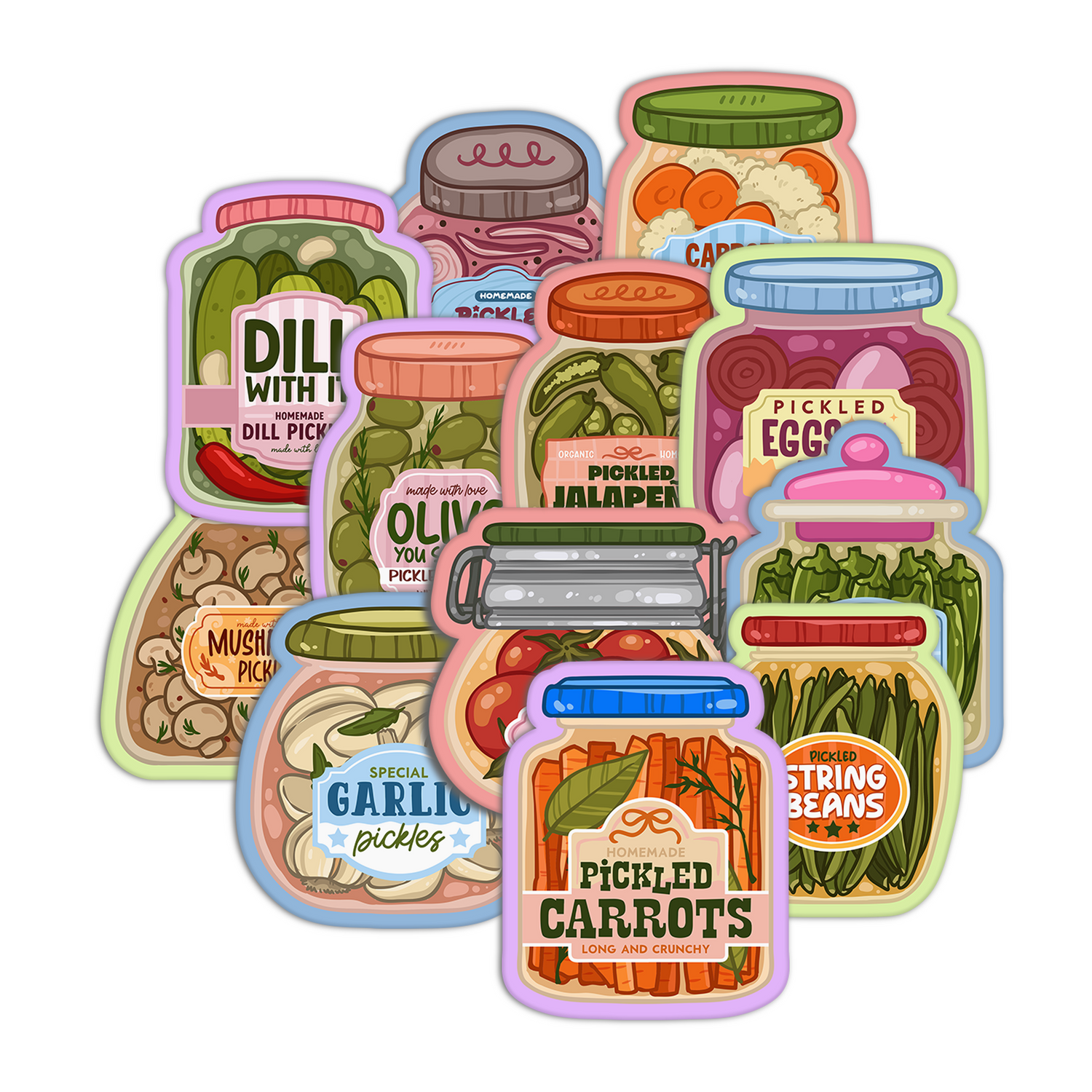Pickle Sticker Collection