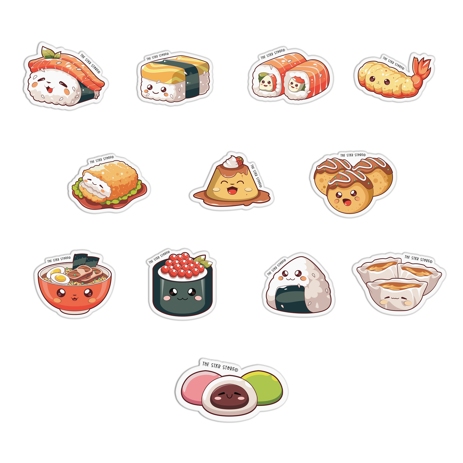 Japan Food Series Stickers