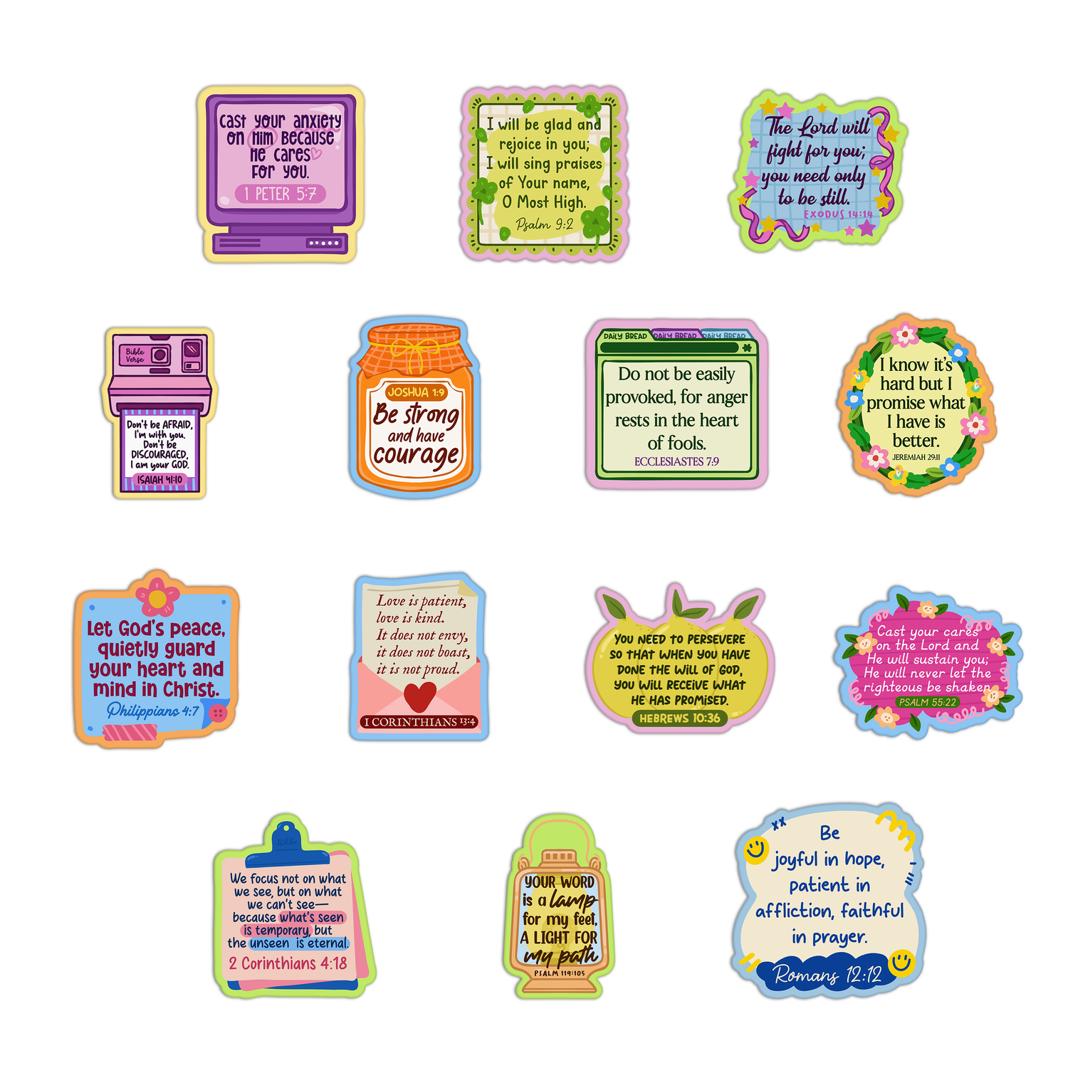 Bible Verses Stickers