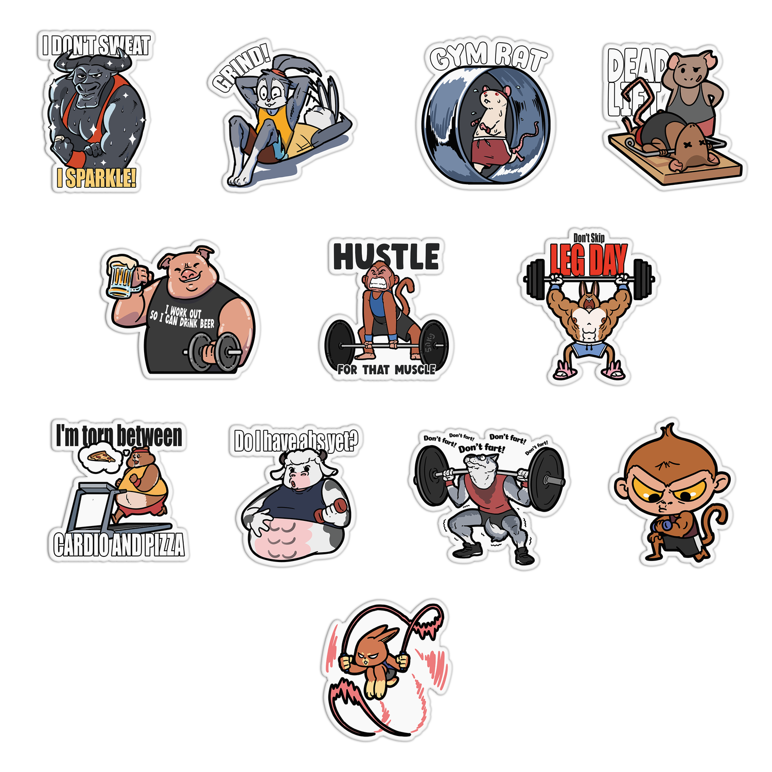 Gym Stickers
