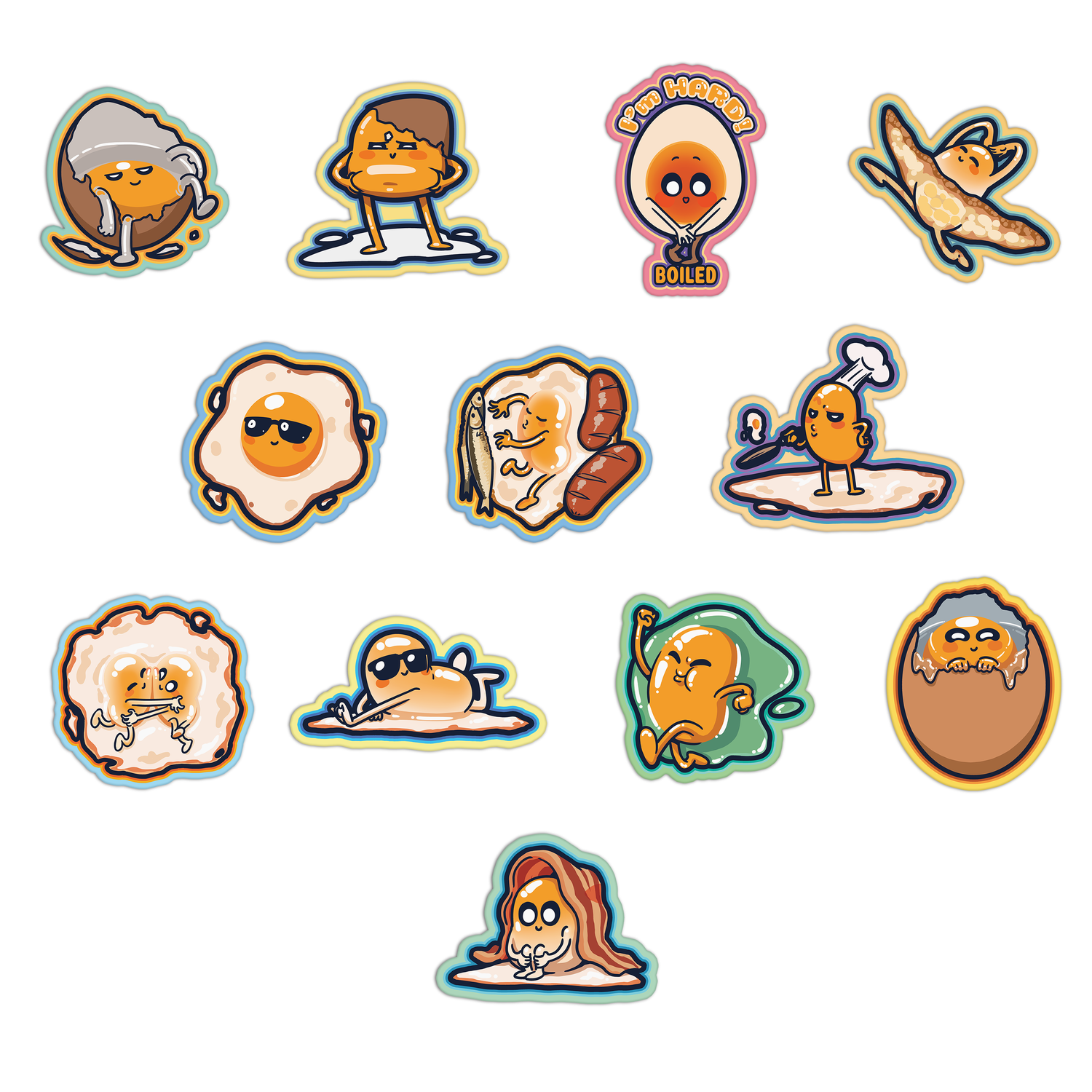 Egg Stickers
