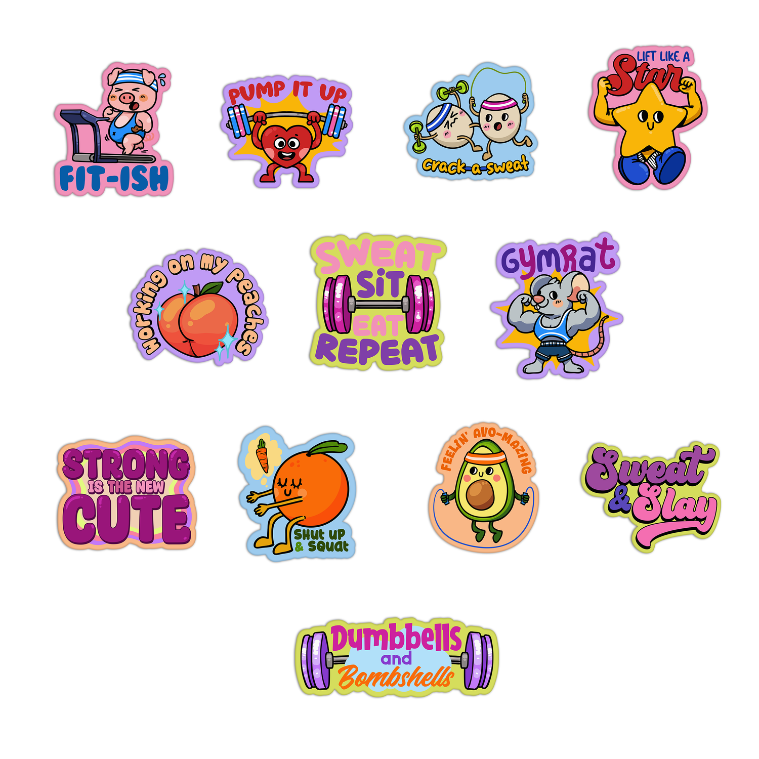 Exercise Stickers