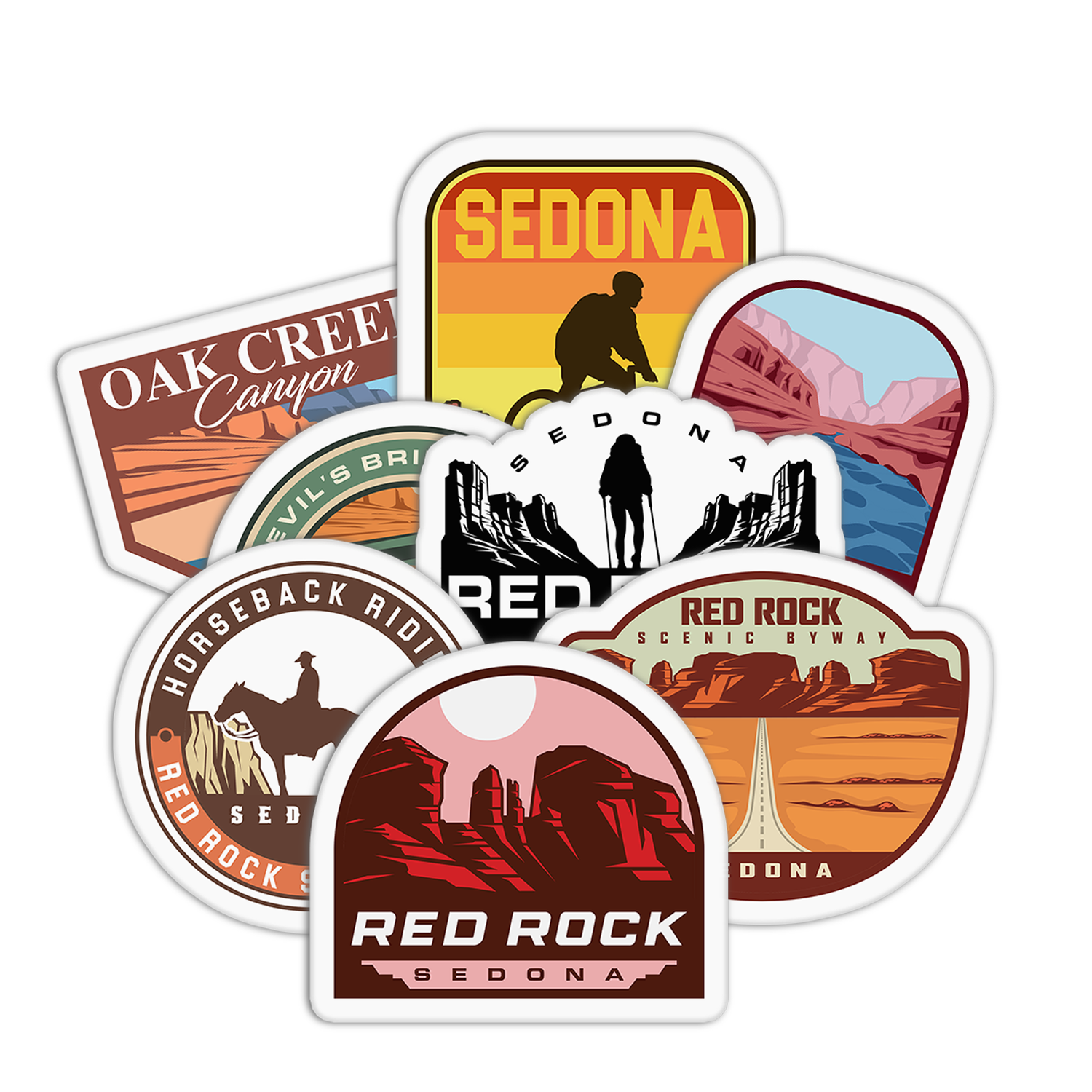 Travel Series Sedona Sticker