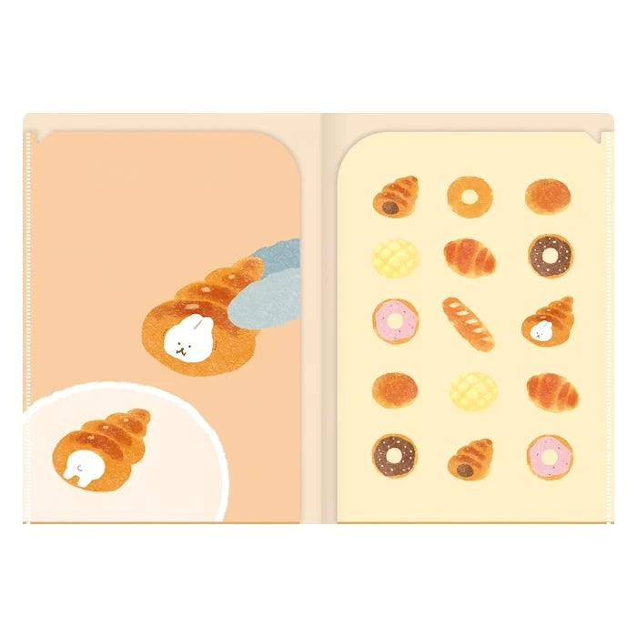 Furukawashiko A5 Two-Pocket Clear File Folder