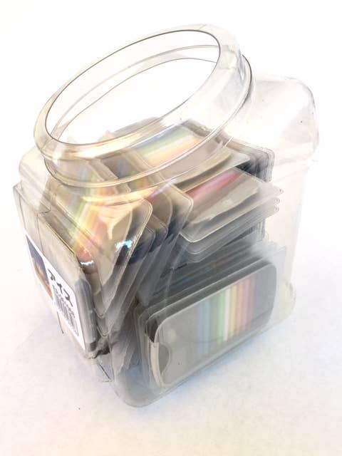 Mini Pencils in Card in Tub Display
