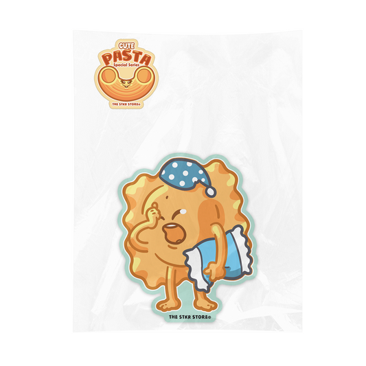 Sleepy Ravioli Pasta Sticker