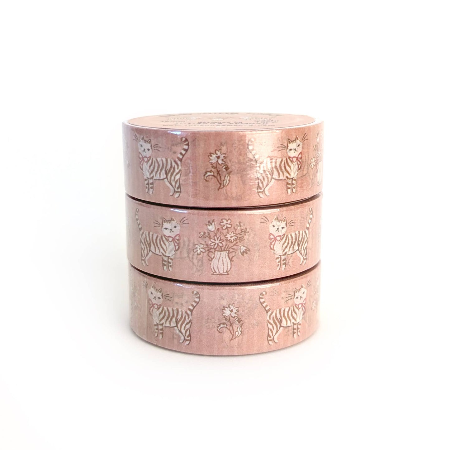Charming Tabby 15mm Washi Tape