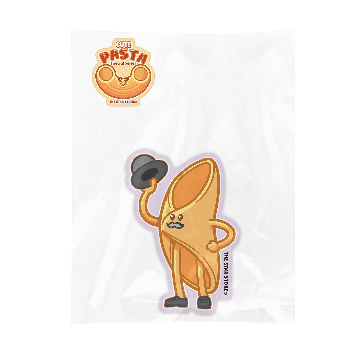 Gentleman Garganelli Pasta Sticker