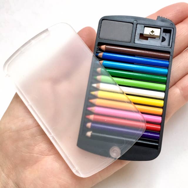 Mini Pencils in Card in Tub Display