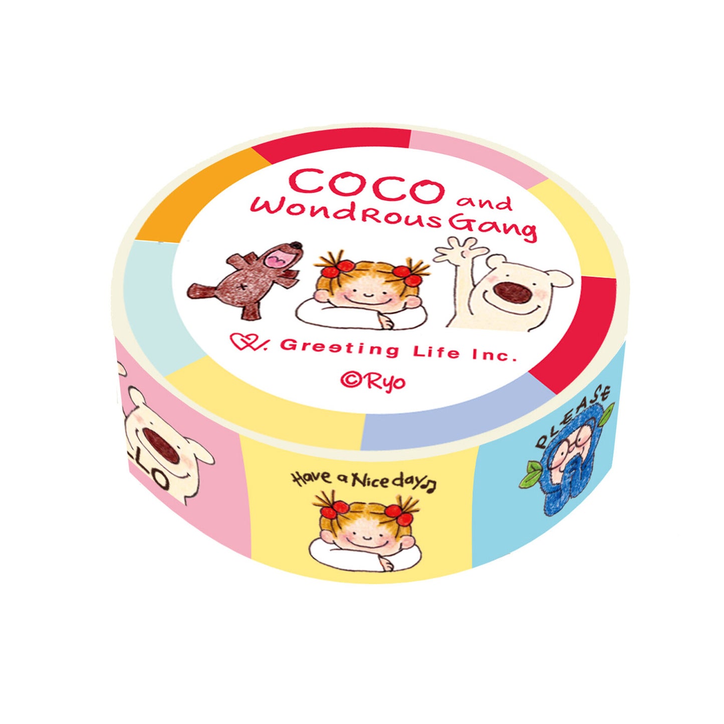 Greeting Life Masking Tape
