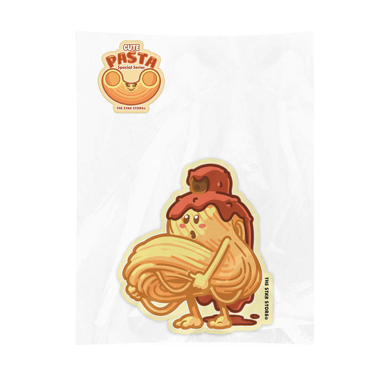 Meaty Spaghetti Pasta Sticker