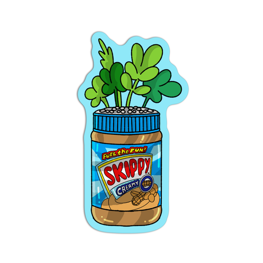 Skippy Planters Sticker