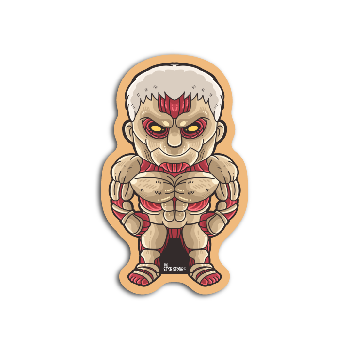 Armored Titan Attack on Titan (Titan Form) Sticker