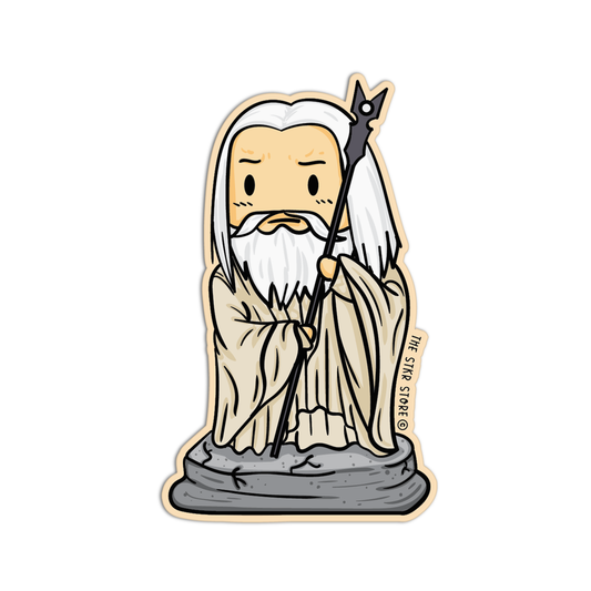 Sean Potato as Saruman Cosplay Lord of the Rings Sticker