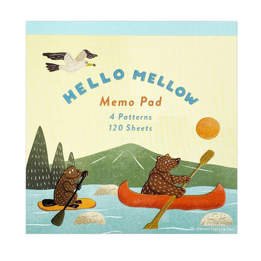 Ocataoka Square Hello Mellow Memo
