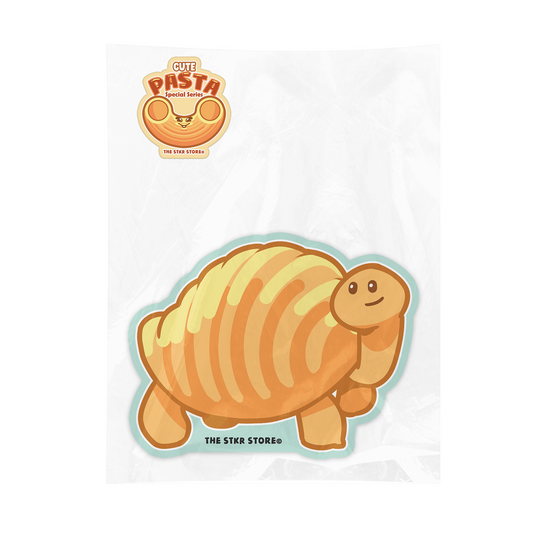 Turtle Conchiglie Pasta Sticker