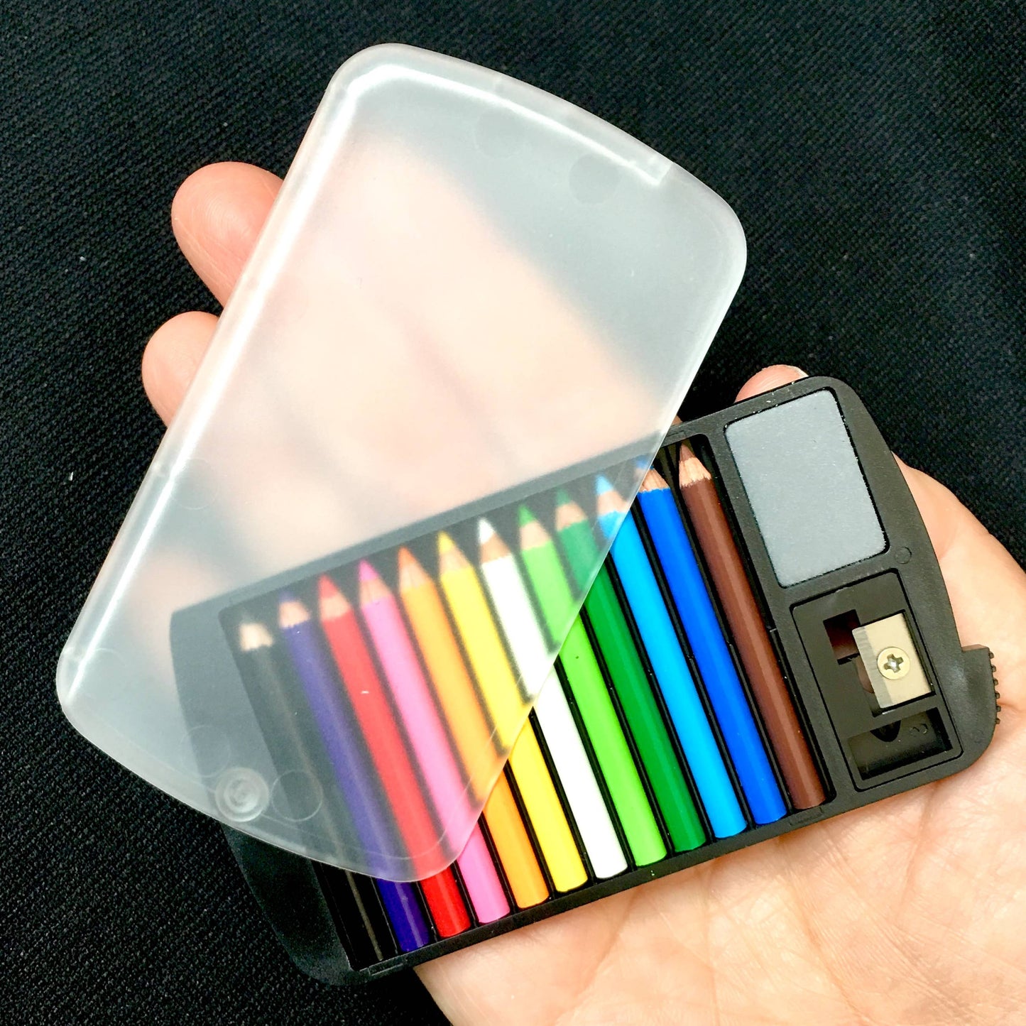Mini Pencils in Card in Tub Display