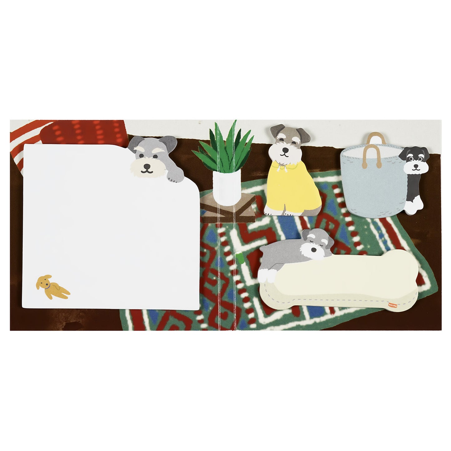 Greeting Life Die-Cut Sticky Note Book
