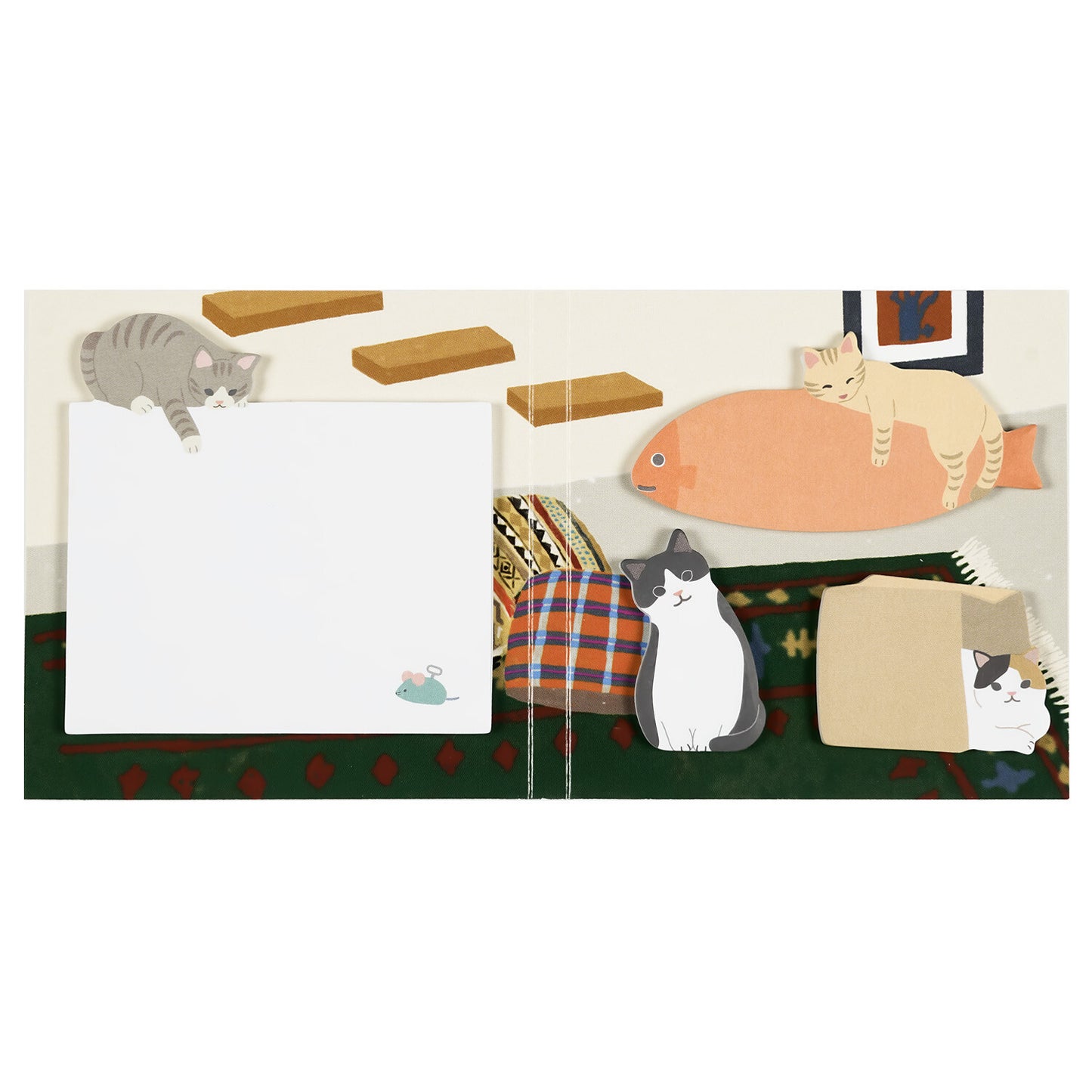 Greeting Life Die-Cut Sticky Note Book