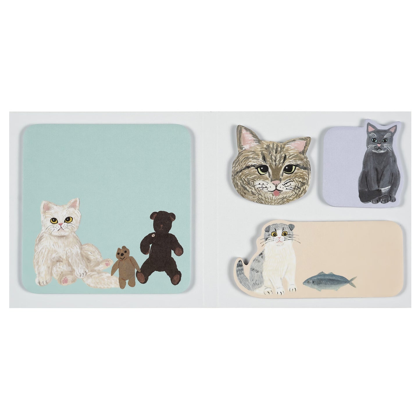 Greeting Life Die-Cut Sticky Note Book