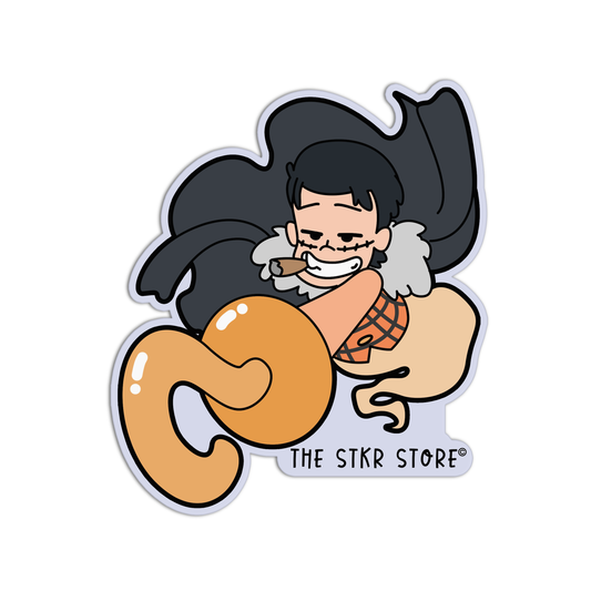 Crocodile One Pie Sticker