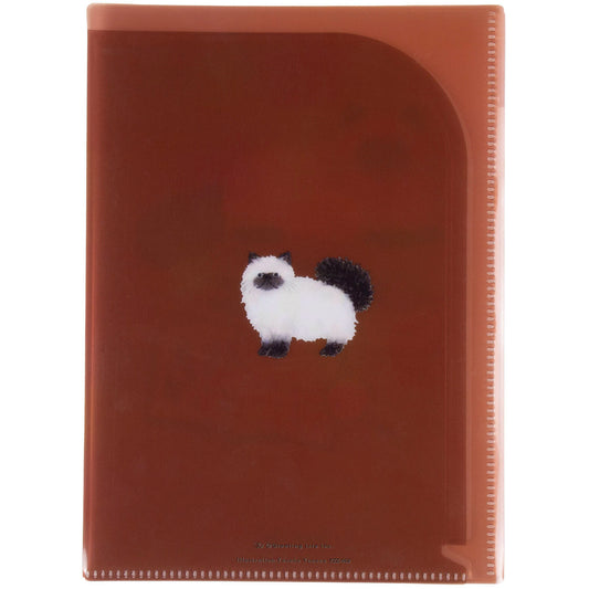 Store Supplies File/Notebook Yusuke Yonezu Cat Clear