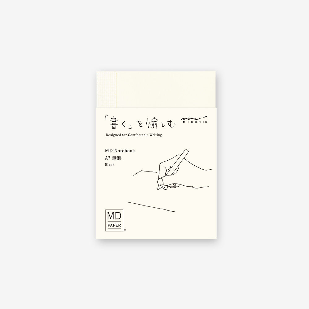 Midori MD Paper Notebook A7 Blank