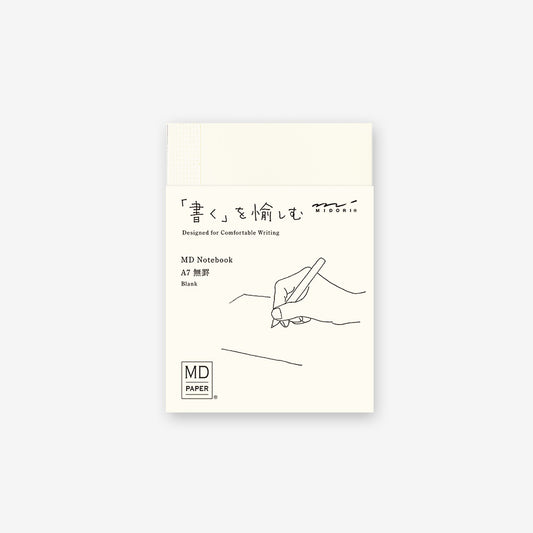 Midori MD Paper Notebook A7 Blank