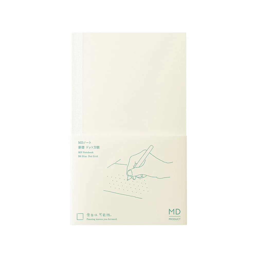 MD Notebook B6 Slim Dot Grid - The Stkr Store