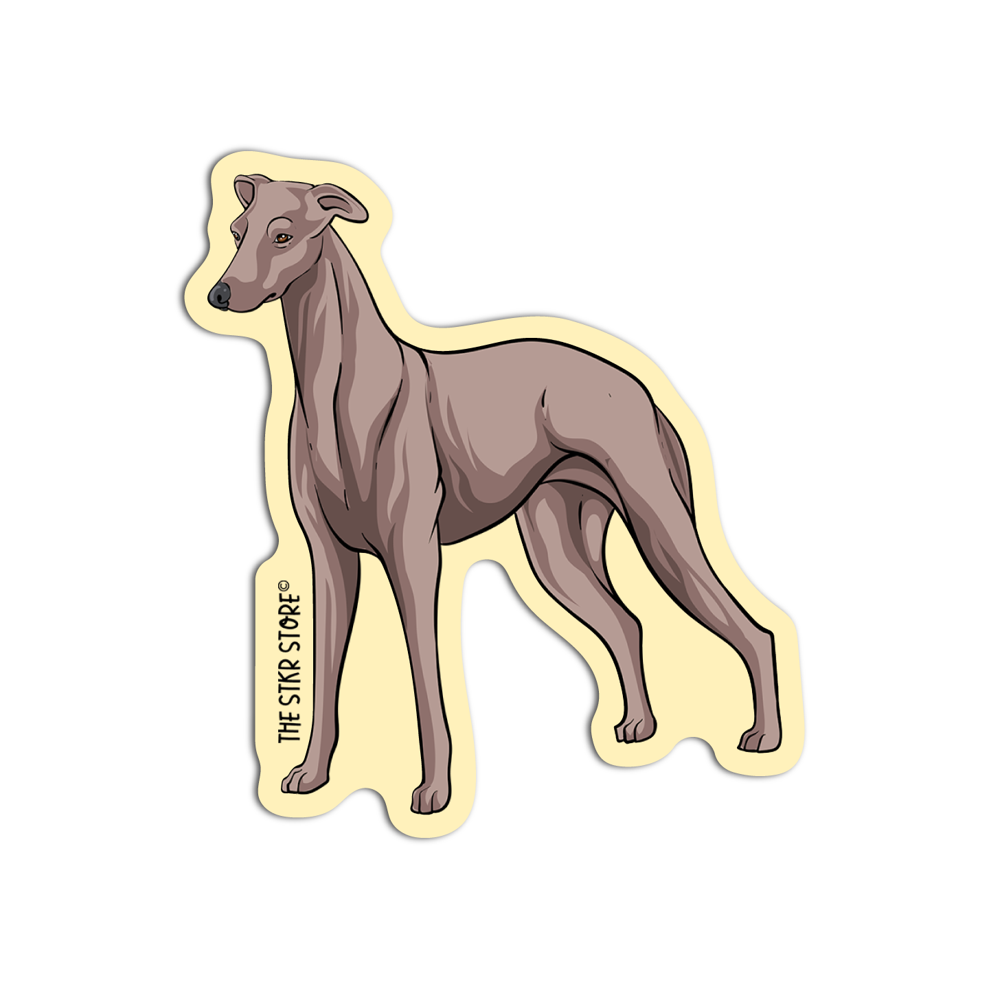 Greyhound Dog Breed Stickers