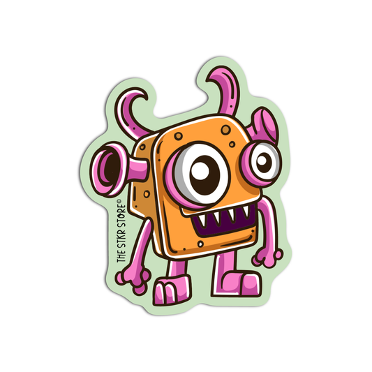 Twin Mutant Monster Sticker