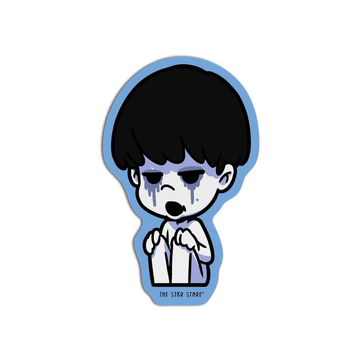 Ghost Boy Horror Sticker