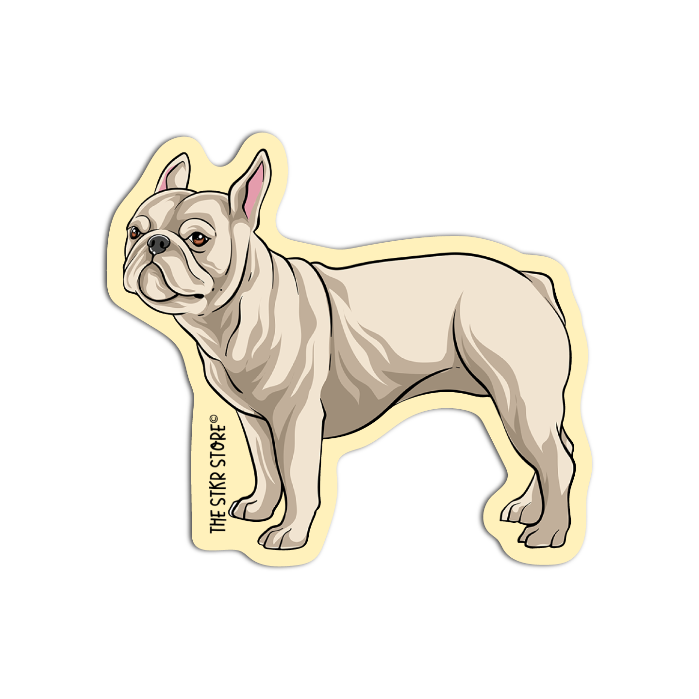 French Bulldog Dog Breed Stickers