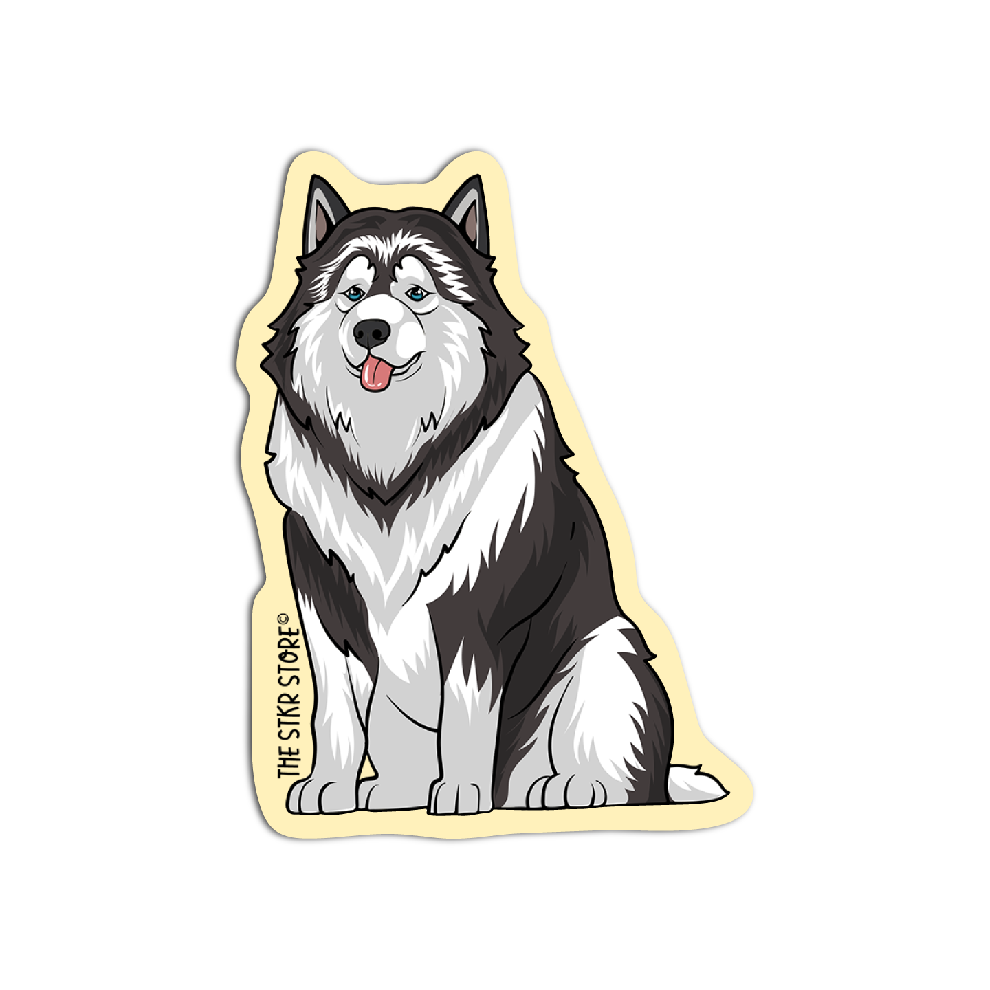 Husky Dog Breed Stickers