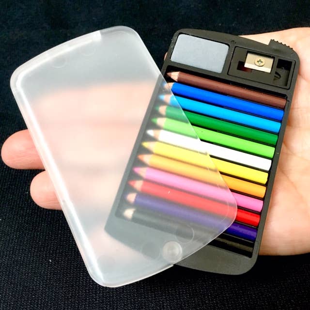 Mini Pencils in Card in Tub Display