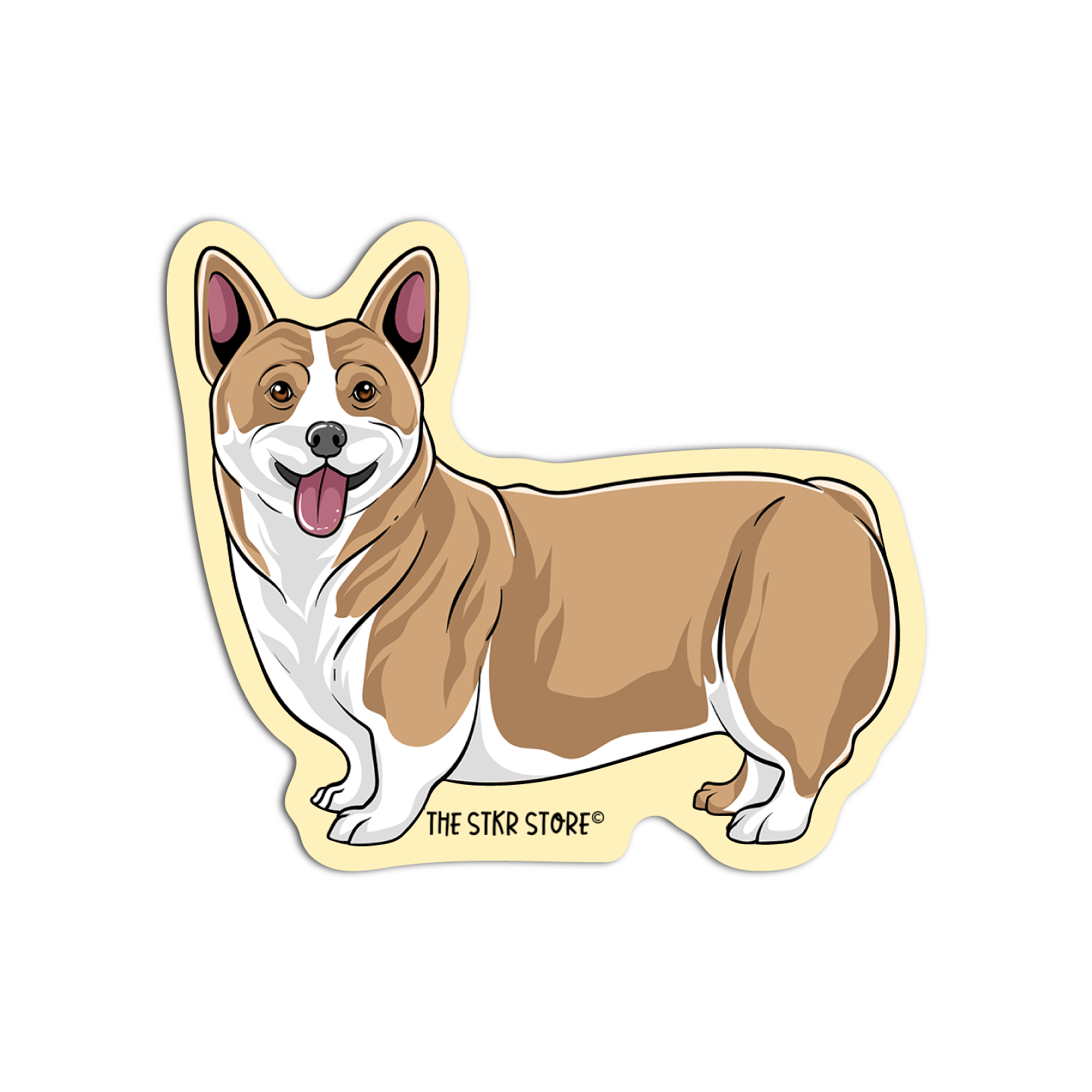 Corgi Dog Breed Stickers