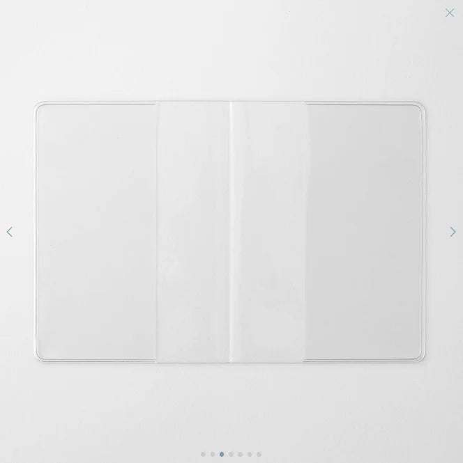 Midori MD Notebook Cover A6 Clear A6