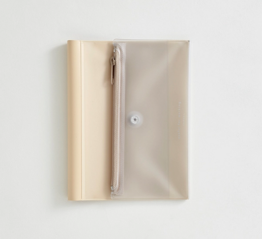 [Pre-Order - July Arrival] Isshoni. Pen Case + Notebook Cover Pvc A6