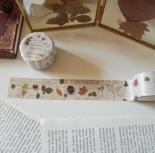 October Studies Washi Tape