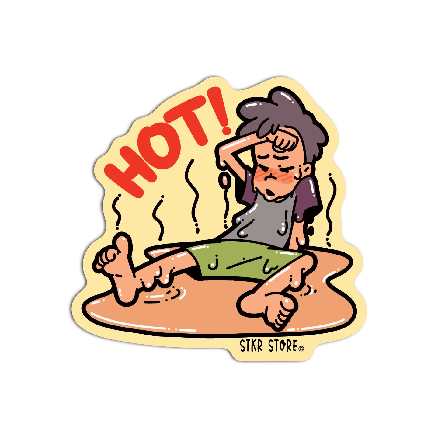 Hot Mikey Sticker