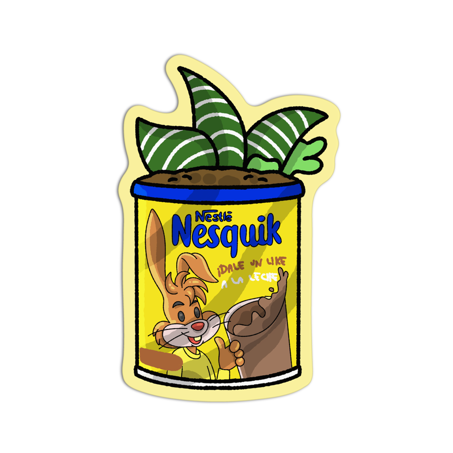 Nesquik Planters Sticker