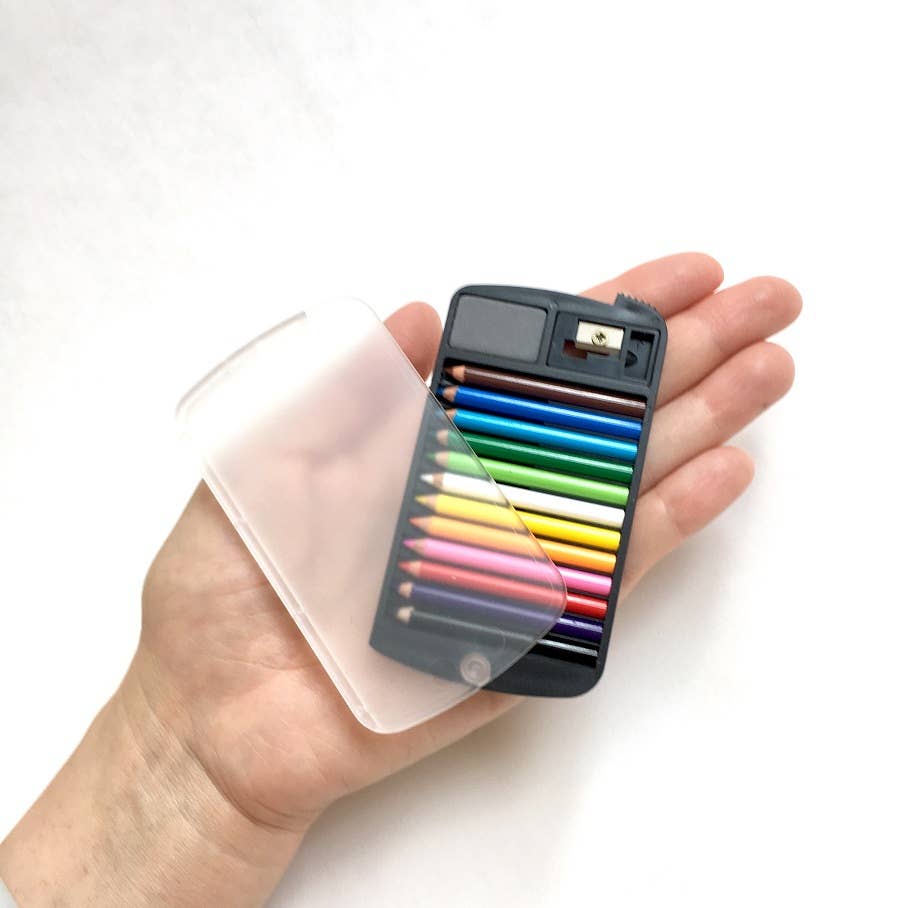 Mini Pencils in Card in Tub Display